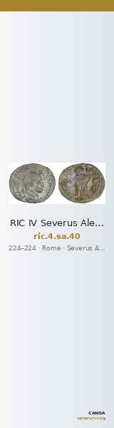 RIC IV Severus Alexander 40 — CANOA