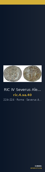 RIC IV Severus Alexander 40 — CANOA