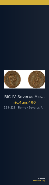 RIC IV Severus Alexander 400 — CANOA
