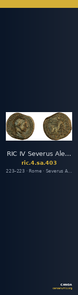 RIC IV Severus Alexander 403 — CANOA