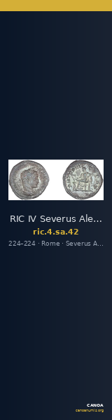 RIC IV Severus Alexander 42 — CANOA
