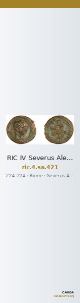RIC IV Severus Alexander 421 — CANOA