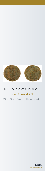 RIC IV Severus Alexander 423 — CANOA