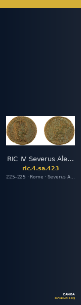 RIC IV Severus Alexander 423 — CANOA