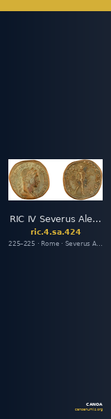 RIC IV Severus Alexander 424 — CANOA
