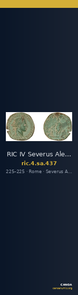 RIC IV Severus Alexander 437 — CANOA