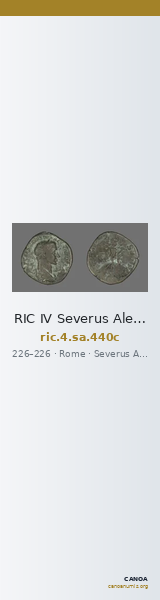 RIC IV Severus Alexander 440c — CANOA