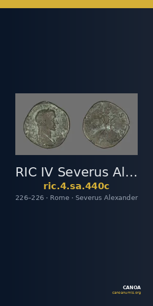 RIC IV Severus Alexander 440c — CANOA