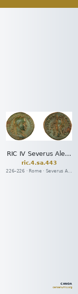 RIC IV Severus Alexander 443 — CANOA