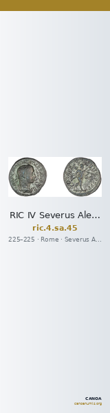 RIC IV Severus Alexander 45 — CANOA