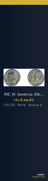 RIC IV Severus Alexander 45 — CANOA