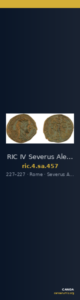 RIC IV Severus Alexander 457 — CANOA