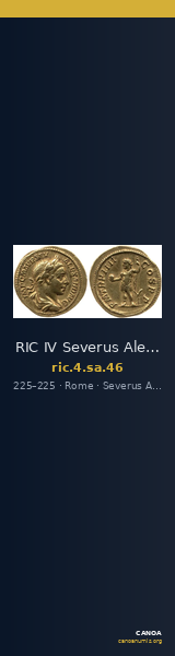 RIC IV Severus Alexander 46 — CANOA