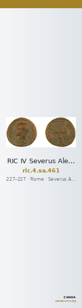 RIC IV Severus Alexander 461 — CANOA