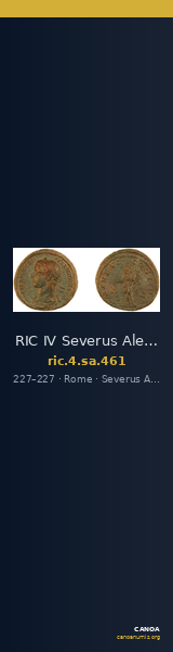RIC IV Severus Alexander 461 — CANOA