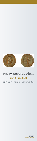 RIC IV Severus Alexander 463 — CANOA