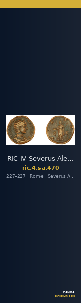 RIC IV Severus Alexander 470 — CANOA