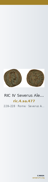 RIC IV Severus Alexander 477 — CANOA