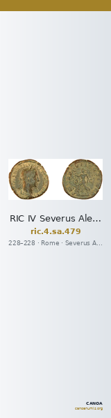 RIC IV Severus Alexander 479 — CANOA