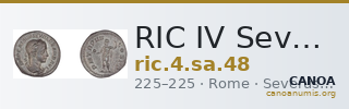 RIC IV Severus Alexander 48 — CANOA