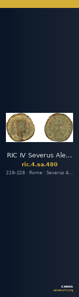 RIC IV Severus Alexander 480 — CANOA