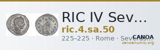 RIC IV Severus Alexander 50 — CANOA