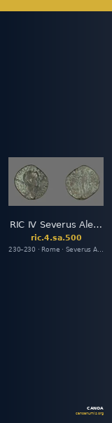 RIC IV Severus Alexander 500 — CANOA