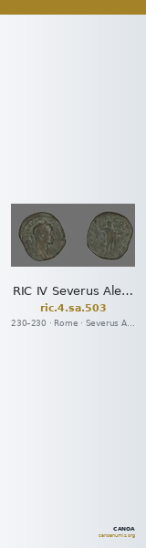 RIC IV Severus Alexander 503 — CANOA