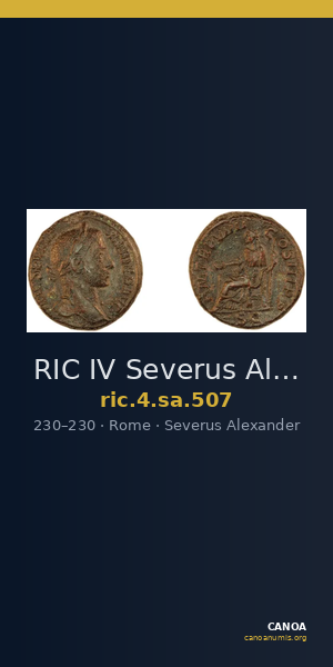 RIC IV Severus Alexander 507 — CANOA