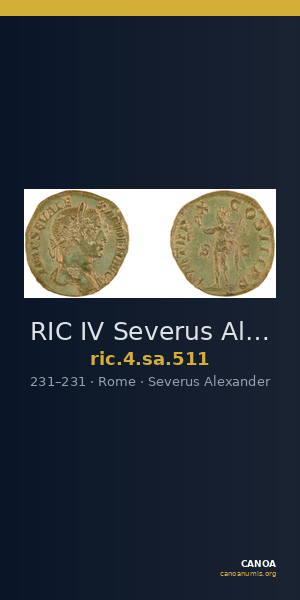 RIC IV Severus Alexander 511 — CANOA