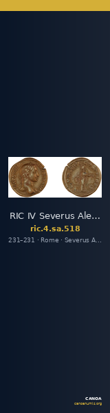 RIC IV Severus Alexander 518 — CANOA