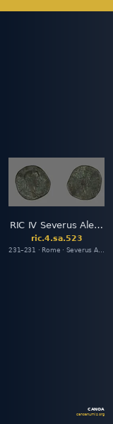 RIC IV Severus Alexander 523 — CANOA