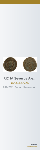 RIC IV Severus Alexander 526 — CANOA