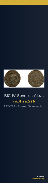 RIC IV Severus Alexander 526 — CANOA