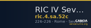 RIC IV Severus Alexander 52c — CANOA