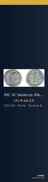 RIC IV Severus Alexander 53 — CANOA