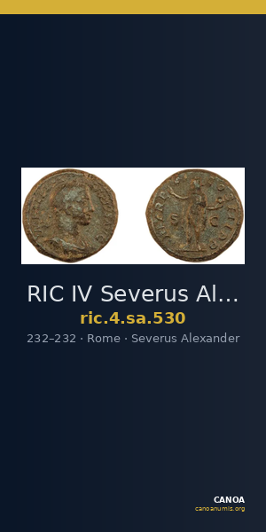 RIC IV Severus Alexander 530 — CANOA