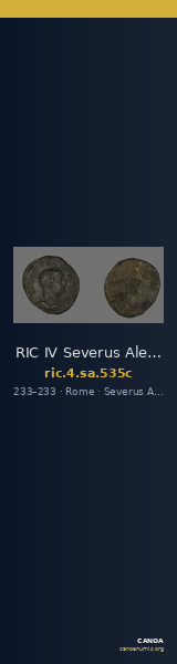 RIC IV Severus Alexander 535c — CANOA