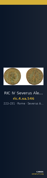 RIC IV Severus Alexander 546 — CANOA