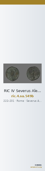 RIC IV Severus Alexander 549b — CANOA