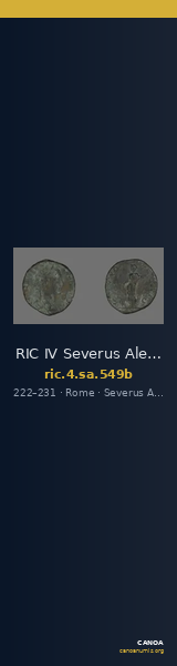 RIC IV Severus Alexander 549b — CANOA