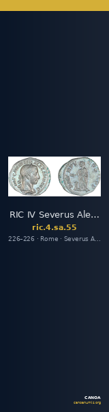 RIC IV Severus Alexander 55 — CANOA