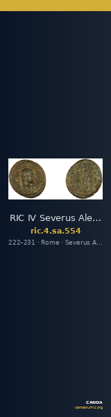 RIC IV Severus Alexander 554 — CANOA