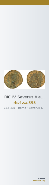RIC IV Severus Alexander 558 — CANOA