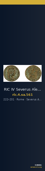 RIC IV Severus Alexander 561 — CANOA