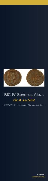RIC IV Severus Alexander 562 — CANOA