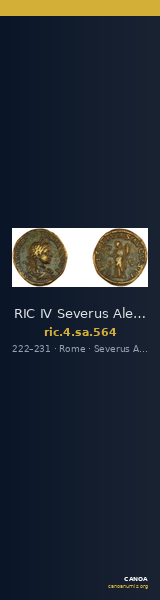 RIC IV Severus Alexander 564 — CANOA