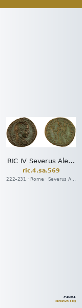 RIC IV Severus Alexander 569 — CANOA