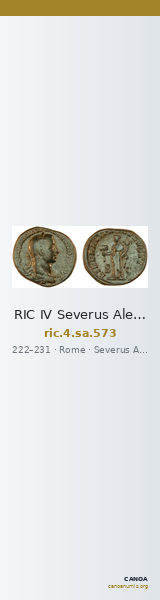 RIC IV Severus Alexander 573 — CANOA