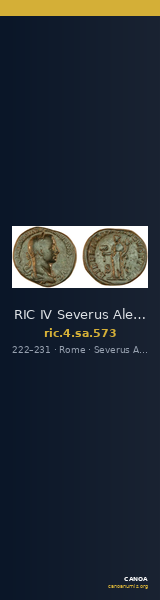 RIC IV Severus Alexander 573 — CANOA